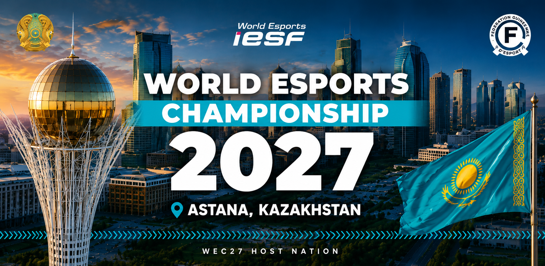 IESF World Esports Championship 2027, Enfin dévoilé !!!!