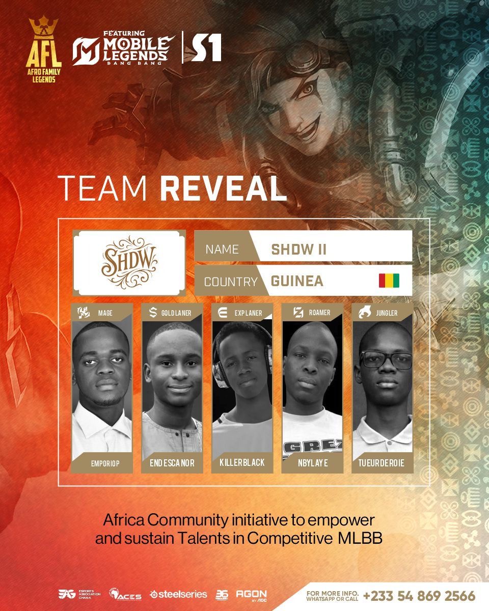 MLBB Afrique : la Guinée lance son club d’élite